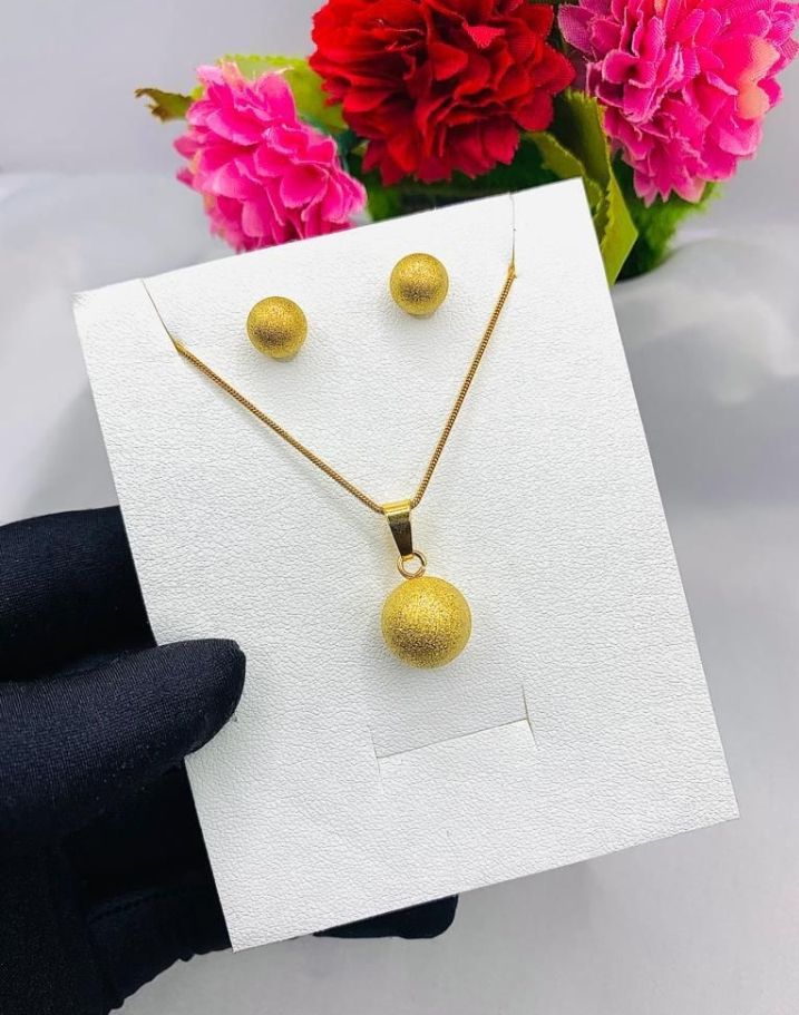 3 In 1  Set Pendant Necklace Earrings