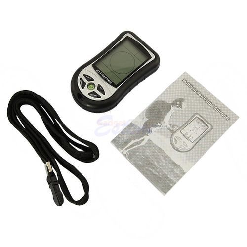 8 IN 1 DIGITAL LCD COMPASS ALTIMETER BAROMETER DEVICE