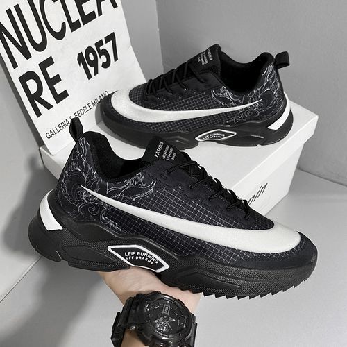 New Men's Cozy Damping Running Shoes Fashion Breathable Sneaker