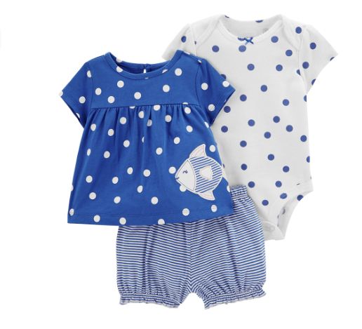Baby Girl Top,bodysuit And Short Sets