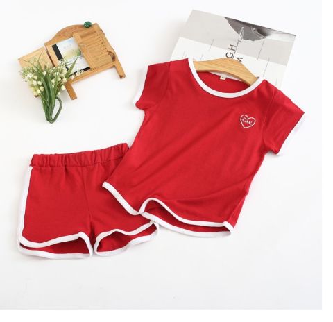 Girls Tee And Shorts
