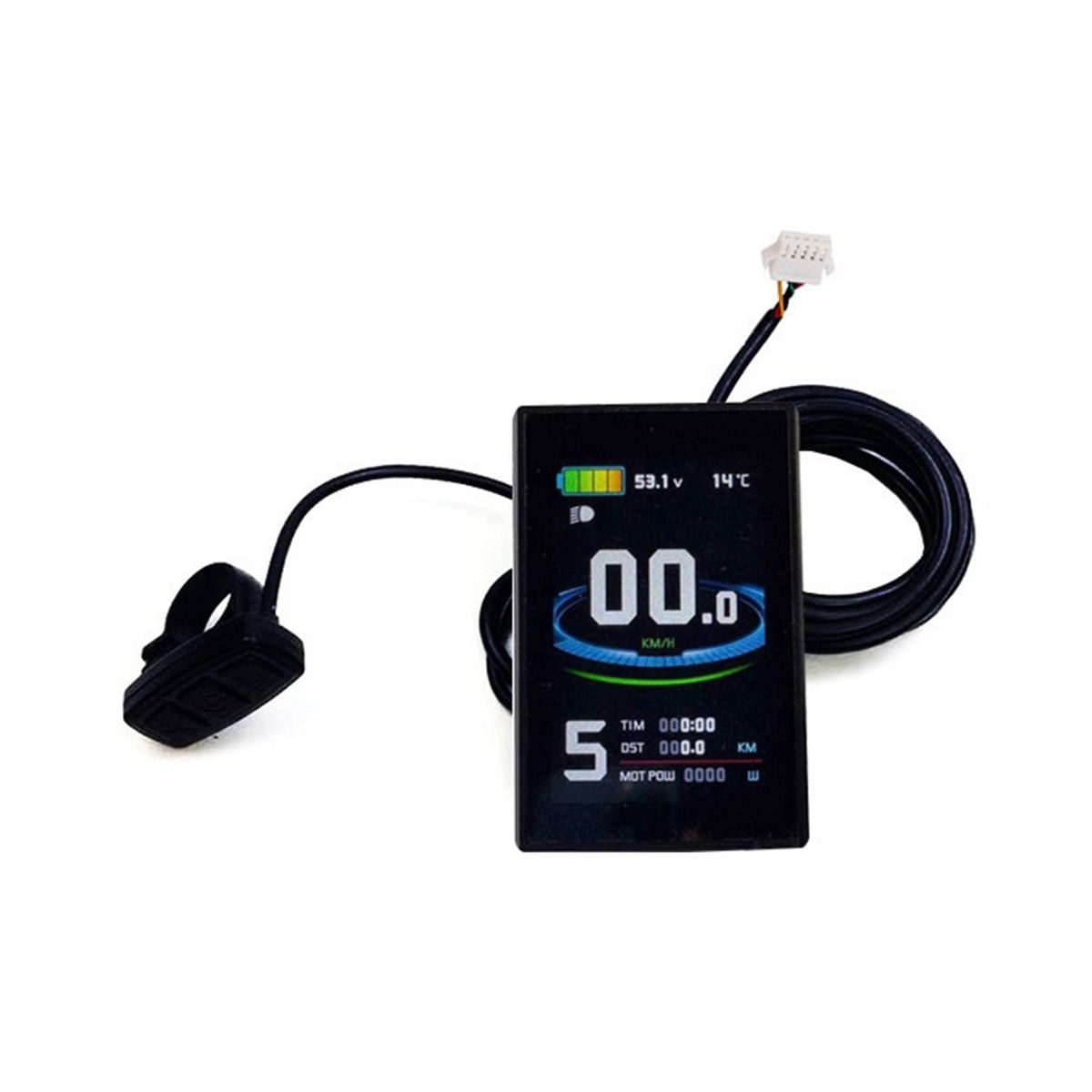 KT E Bike TFT Color Display LCD8S Electric Bicycle Display Conversion Kit Accessories KT LCD8S Display