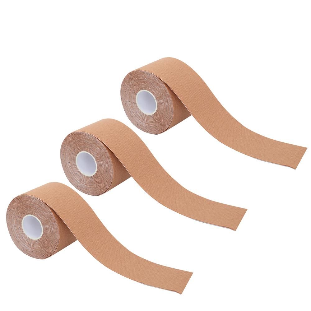 3 Rolls Breathable Adhesive Kinesiology Tape Performance Athletic Tape