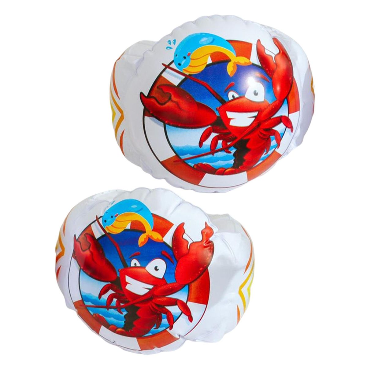 Inflatable Swimming Arm Ring Toddlers Training Circle Children Lobster
