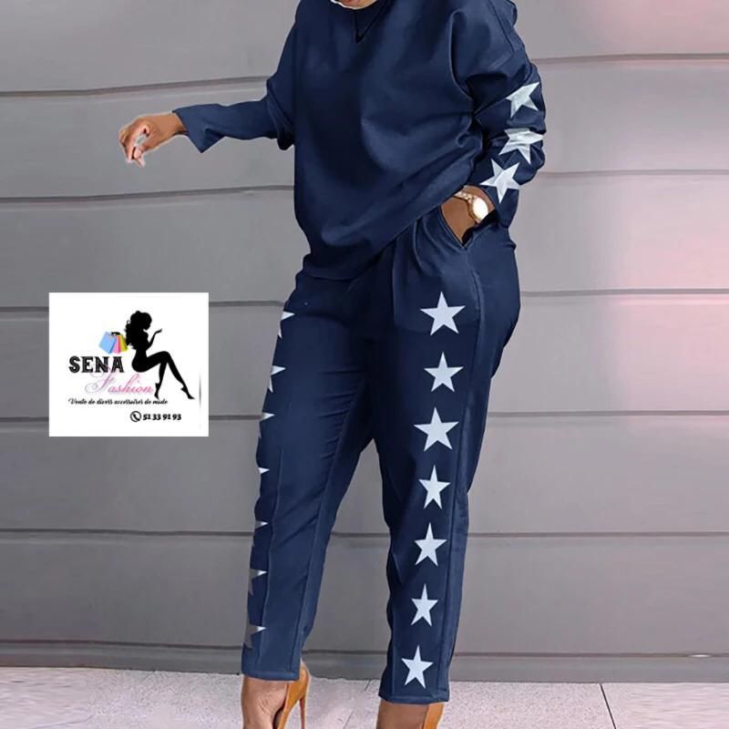 Female Up And Down Trouser -nevy Blue