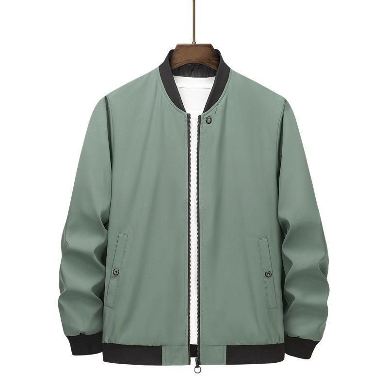 Men's Jackets Casual Jackets Men's Baseball Jackets Green