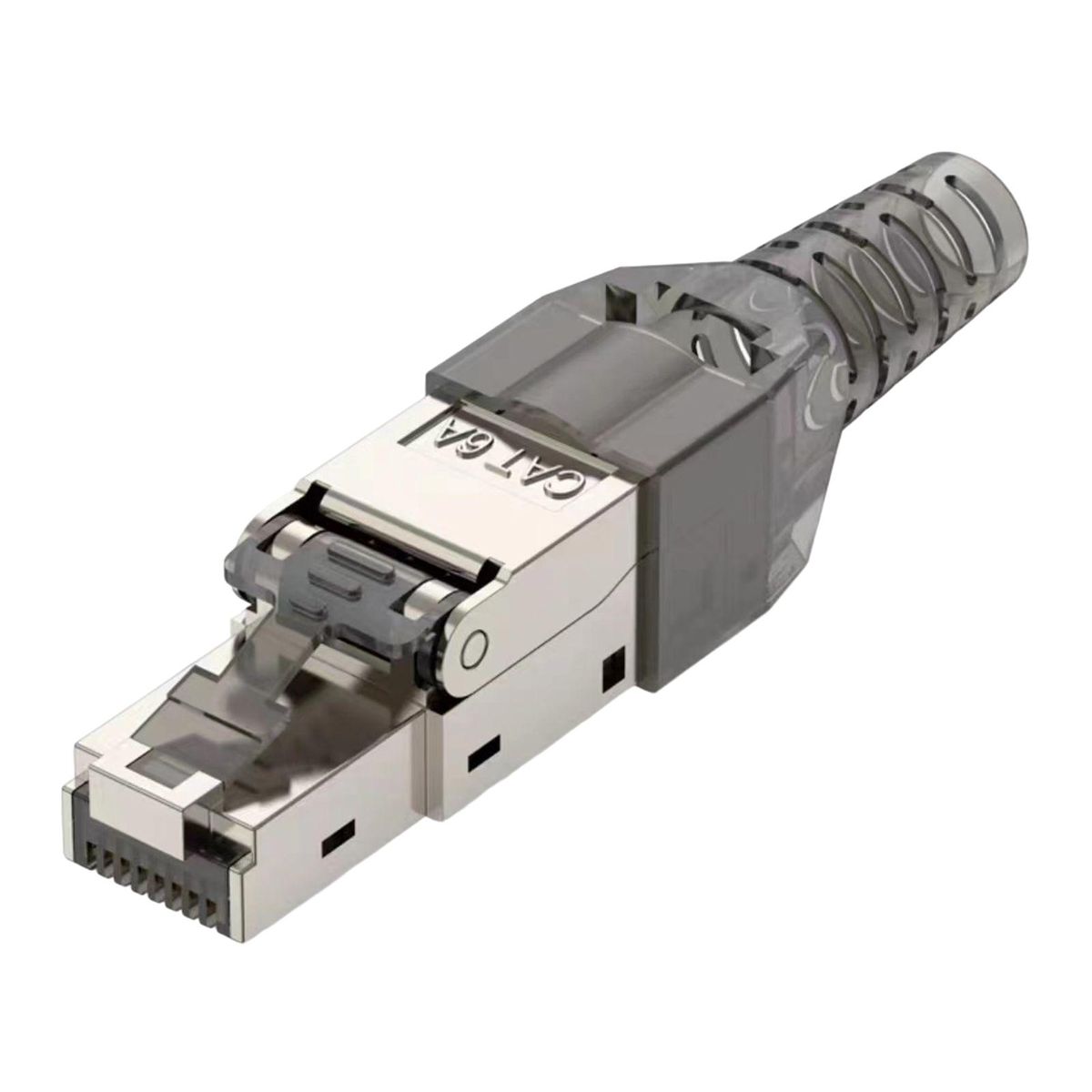 1 Set Network Crystal Connector Cat 6A78 Gigabit Network Shielded Crystal Connector A