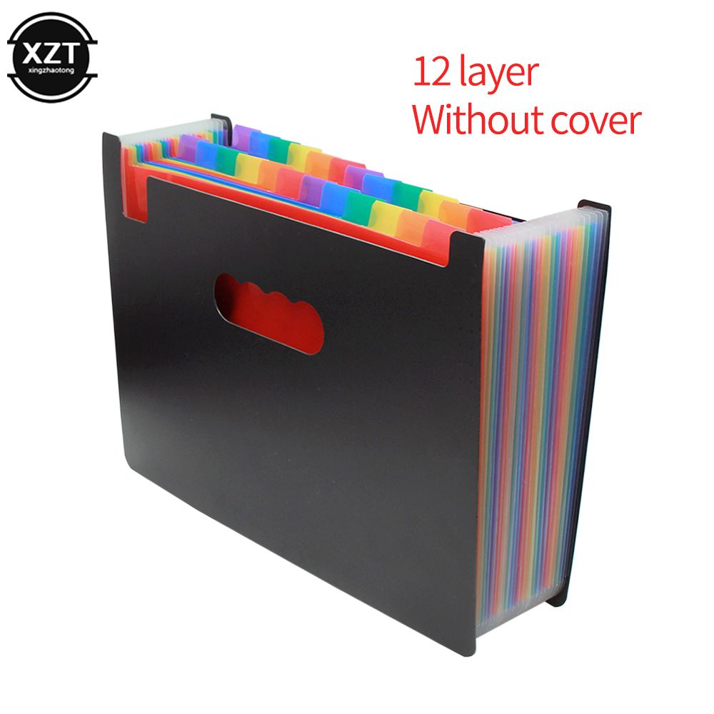 Expanding File Folder A4 Organizer Portable Business File Office Supplies Document Holder Carpeta Archivador A