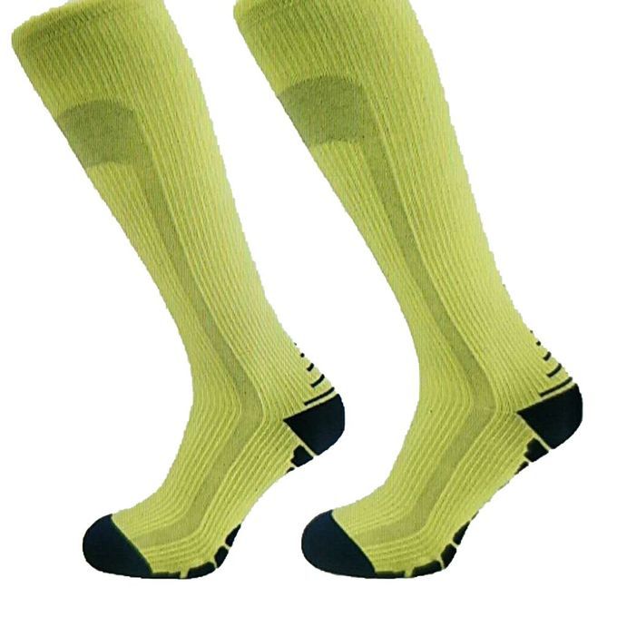 Ompression So Ks Sports Running Women Marathons Over Knee Sto Kings-yellow-L/XL
