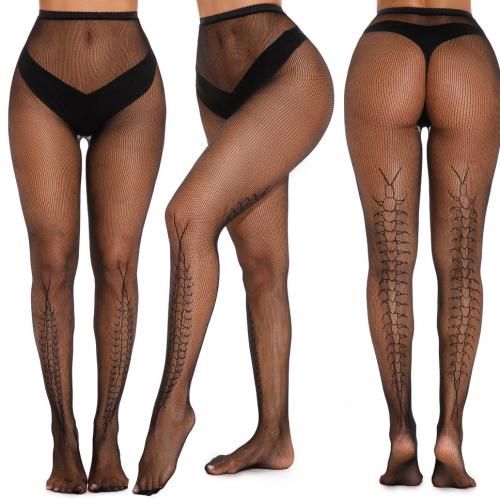 Black Sexy Tights Woman Fishnet Stockings Mesh Leggings 6120