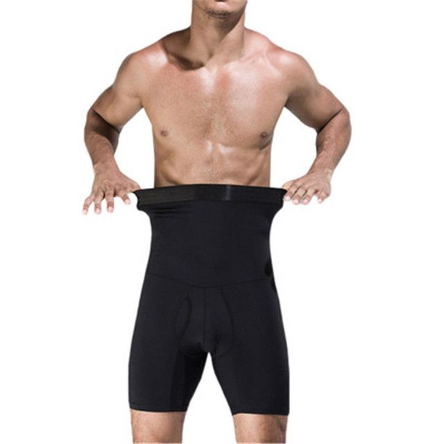 Men's Slimming Body Shaper Fitness High Waist Stre