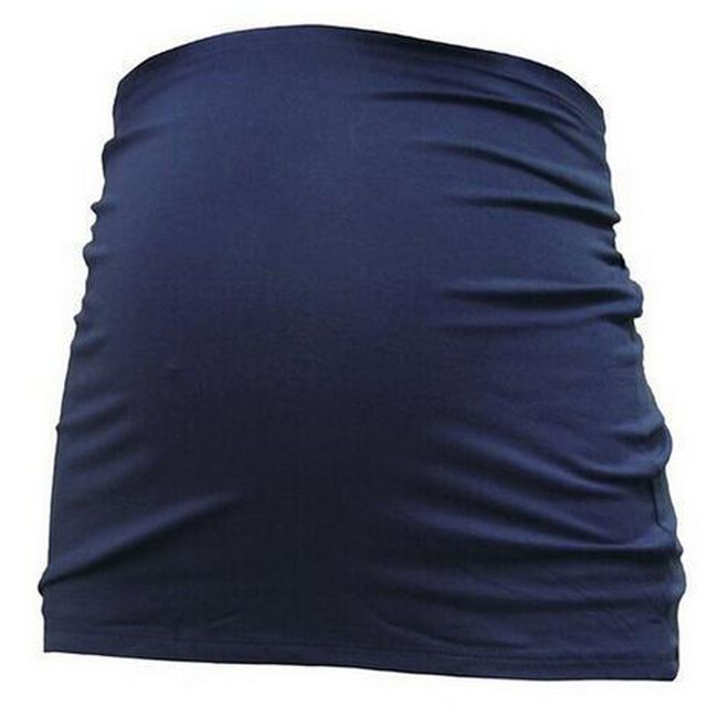 （navy）2pcs Womens Maternity Belly Band For Pregnancy Non-slip Silicone Stretch Pregnancy Support