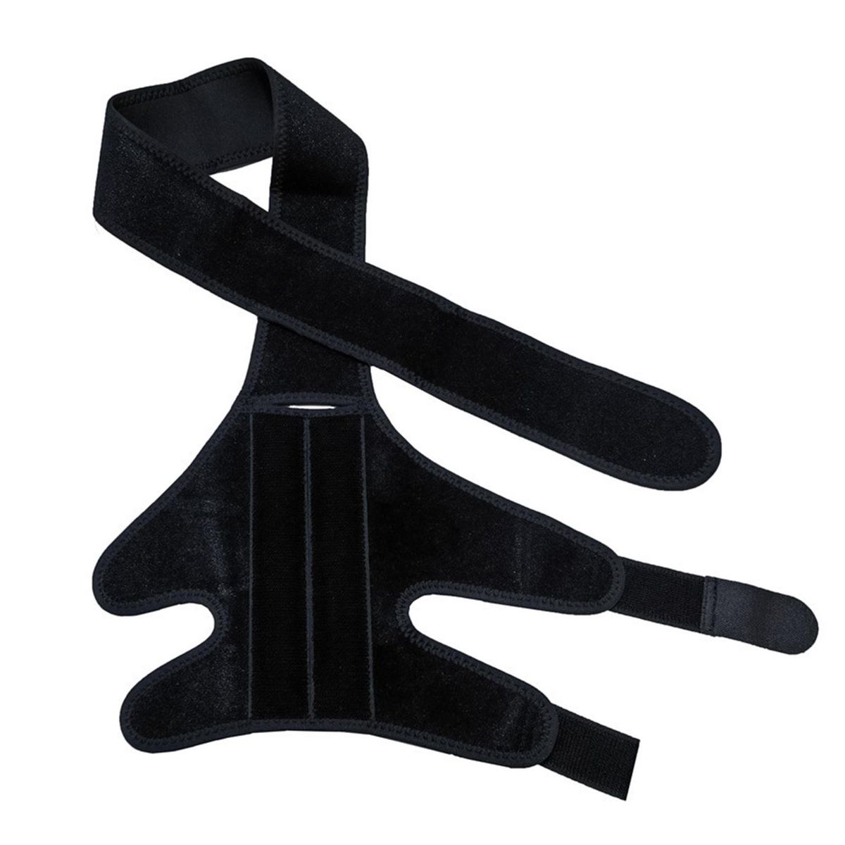 Dog Leg Bandage Adjustable Pet Dog Rear Leg Black