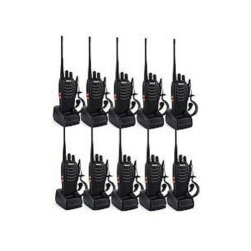 BF-888s UHF Walkie Talkie 2-way Radio Complete Pair 5 Piece