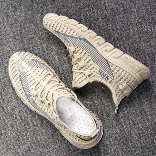 Men's Sports Running Mesh Soft Bottom Sneakers