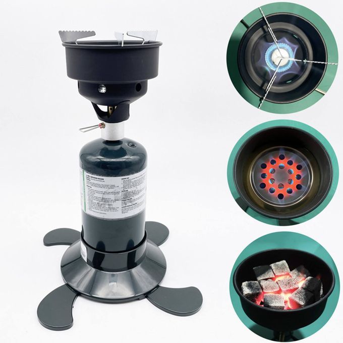 Camping Stove Survival Gas Stove  Outdoor Cooking Coal Stove