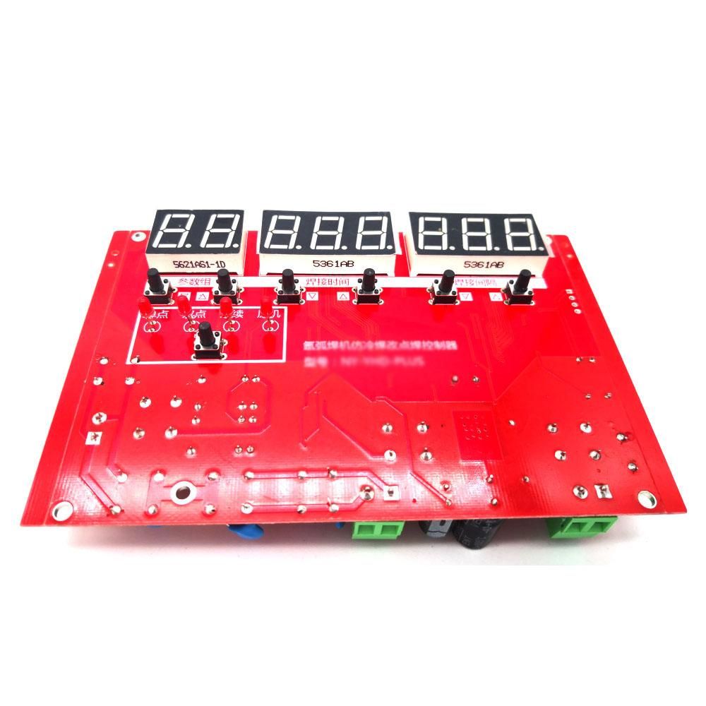 Argon-arc Continuous Single-spot Welding Control Board Household DIY Pulse Time Interval Time Settable Welding Controller
