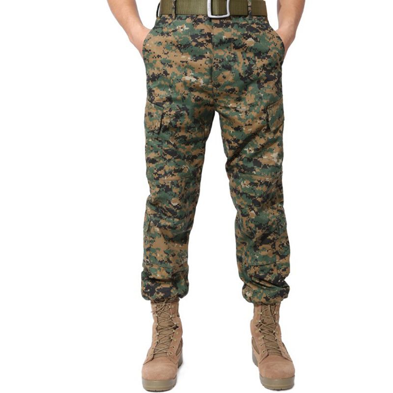 Woodland Digital Tactical Combat Men Pants Military XXL