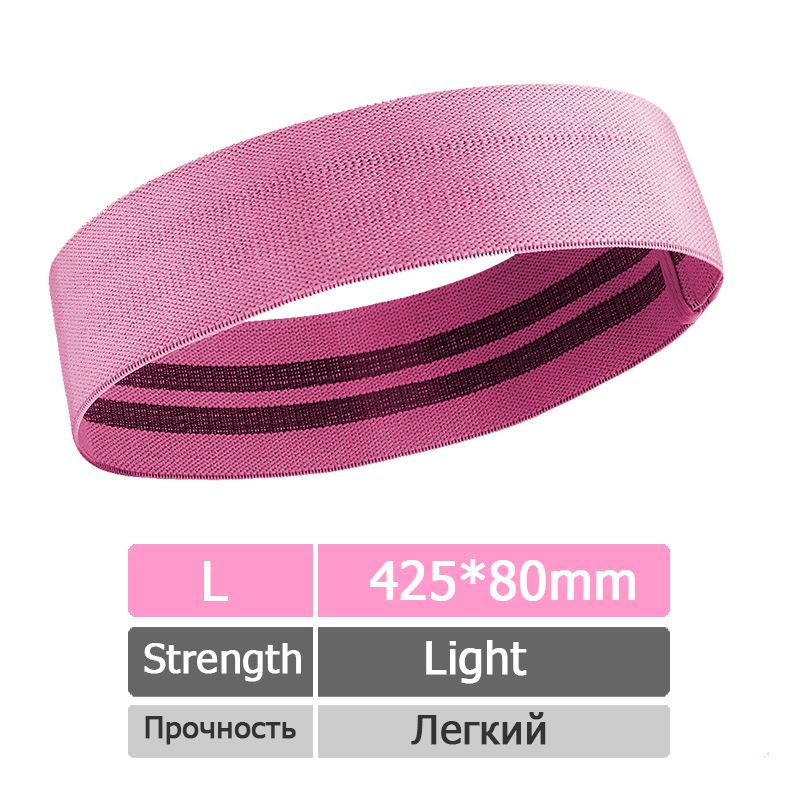 SKDK Glute Band Loop Cotton Hip Resistance Bands Bodybuilding Booty Fitness-Pink-L