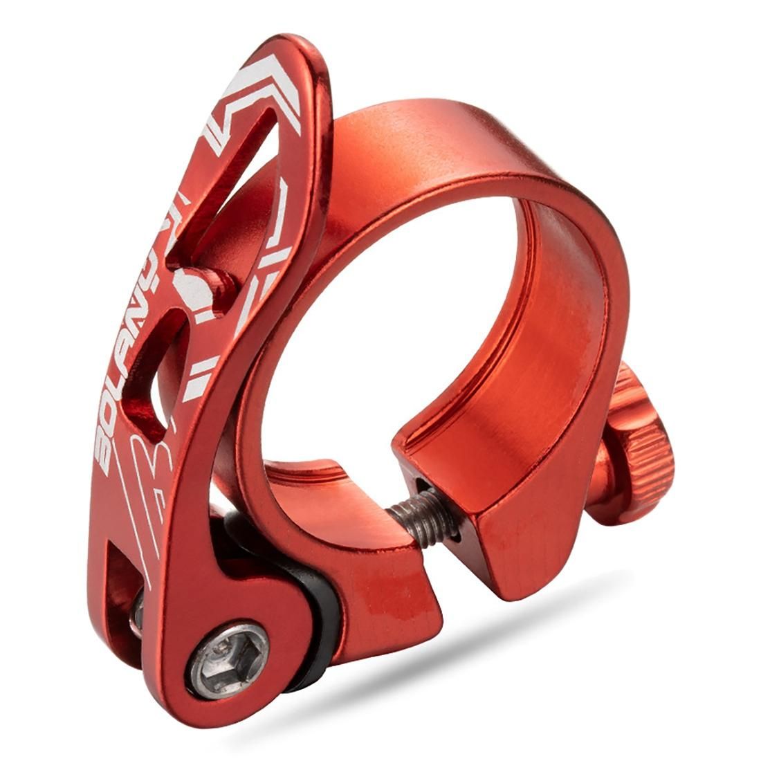 BOLANY MTB Bike Seatpost Clamp Quick Release Aluminium