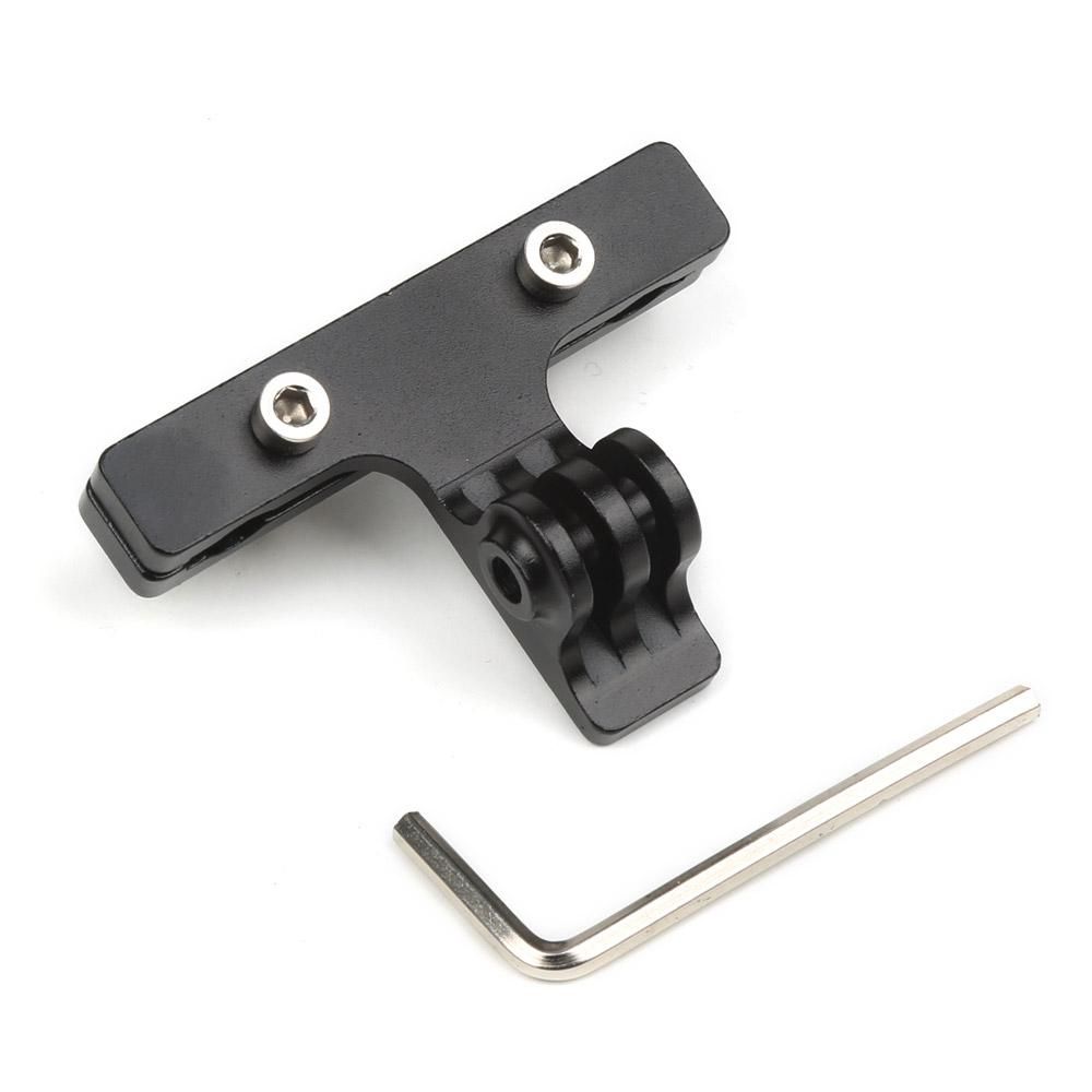 CNC Aluminum Alloy Bicycle Saddle Rail Mount for GoPro Hero 7/6/5/4 HERO(2018) for SJCAM YI AKASO Campark Crosstour and Other Action Cameras