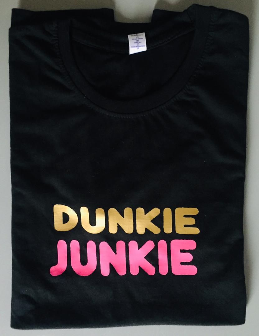 Dunkie Junkie Women T-shirt - Black