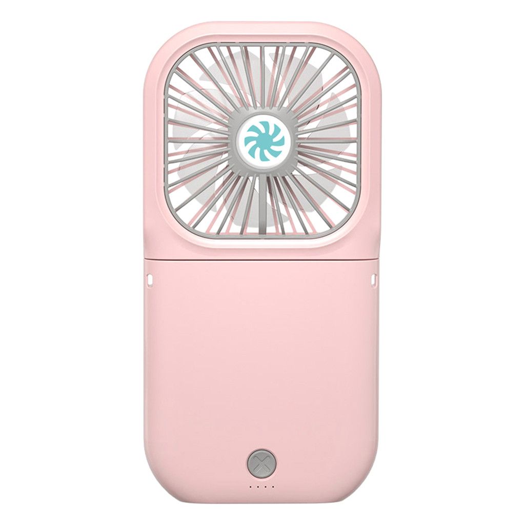Rechargeable Hand Fan Mini Handheld Fan Charging 2020 Home Neck Treasure USB Fan New Hanging Portable Outdoor Travel Folding