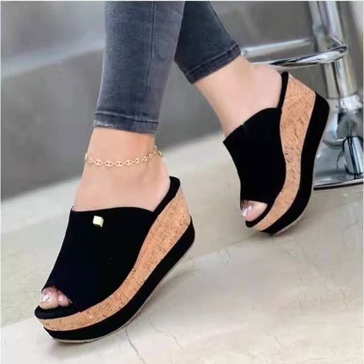 Women's Fashion Heeled Wedge Sandal