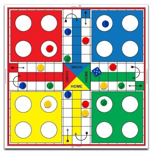 Ludo Table Game