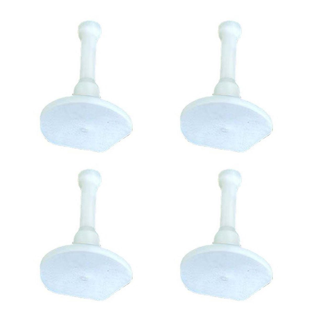4Pcs Golf Ball Bases Small Golf Ball Stand Holder Tees White