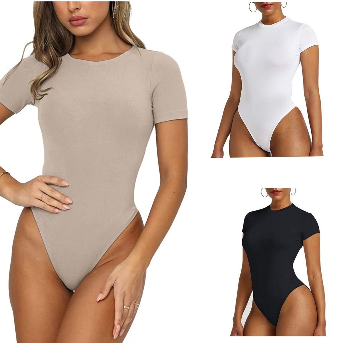 Short Sleeve Bodysuit - 3 Pieces