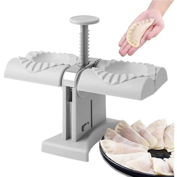 Meatpie Mold And Dumpling Mold - White