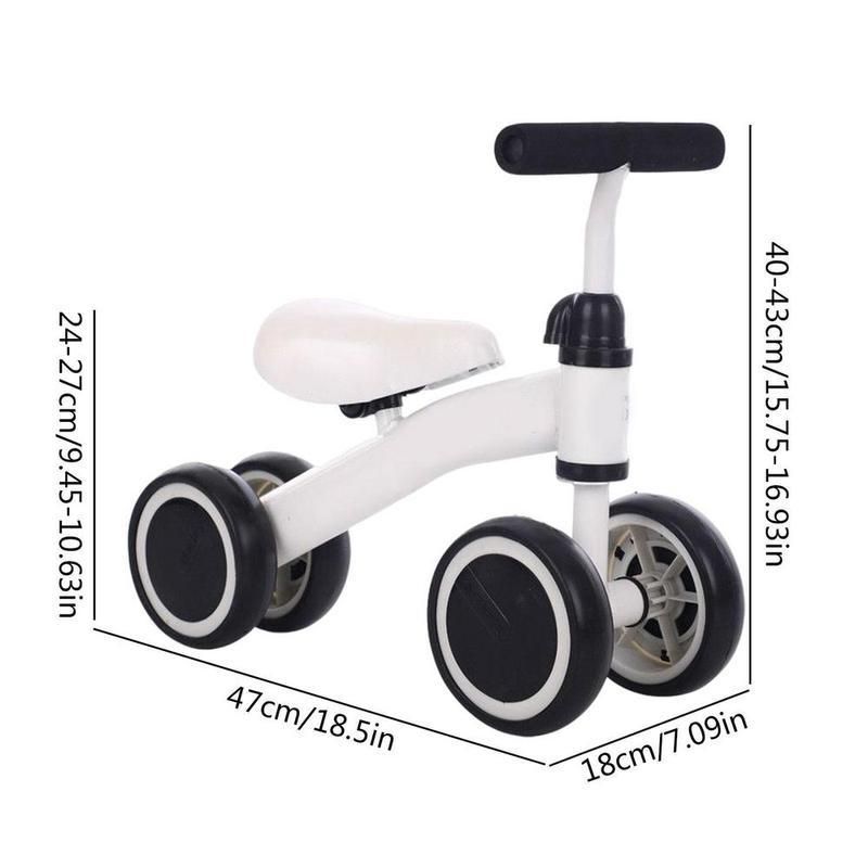 Baby Balance Bike Baby Bike For 1 3 year old Boys Girls 12 36 Month Toddler Balance Bike 4 Wheels Toddler First Bike First