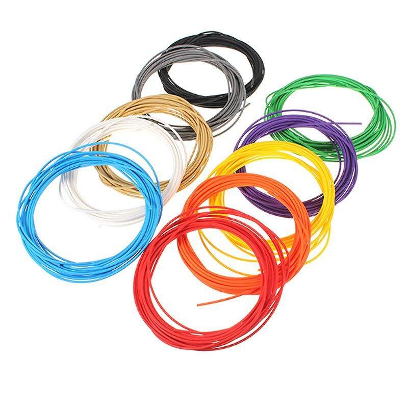 5M 1.75MM Low Melting Point Non-toxic Tasteless Filament For 3D Printing Pen Blue