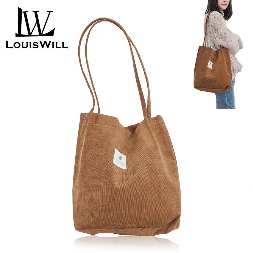 LouisWill Ladies Shoulder Handbag Women Tote Polyester Bag
