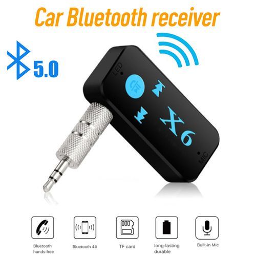 3.5mm Wireless Bluetooth Home Theater Car Aux Audio Receiver Adapter X6