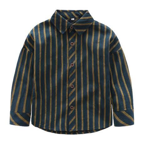 Kids Stripped Long Sleeve Shirt
