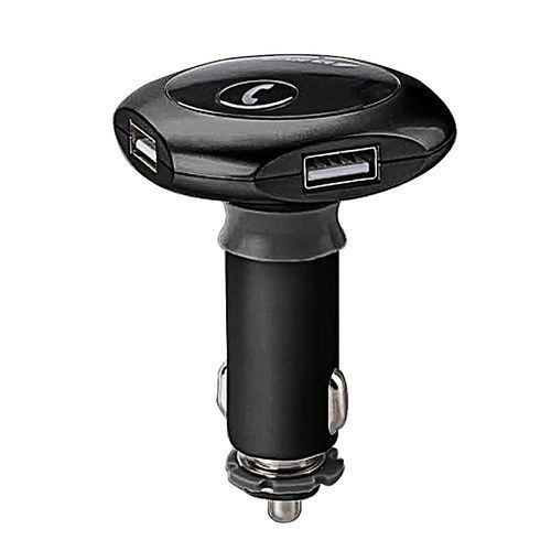 Multi-functional LCD Display Car Wireless Bluetooth Speaker Dual USB Car Charger Adapter FM Transmitter Handsfree Car Kit Black By HT