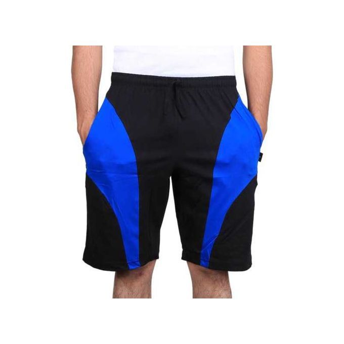 Elegant Unisex  Nicker Short - Black & Blue