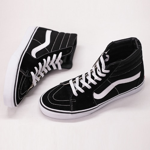 Hightop Black N White Footwear