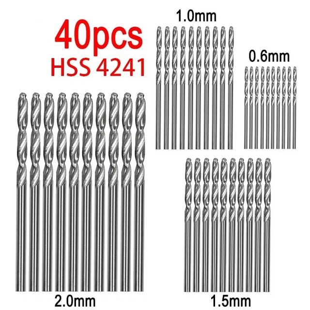 26pcs/set DIY Micro Drill Bits Set 0.5mm~3mm (0.019~0.118