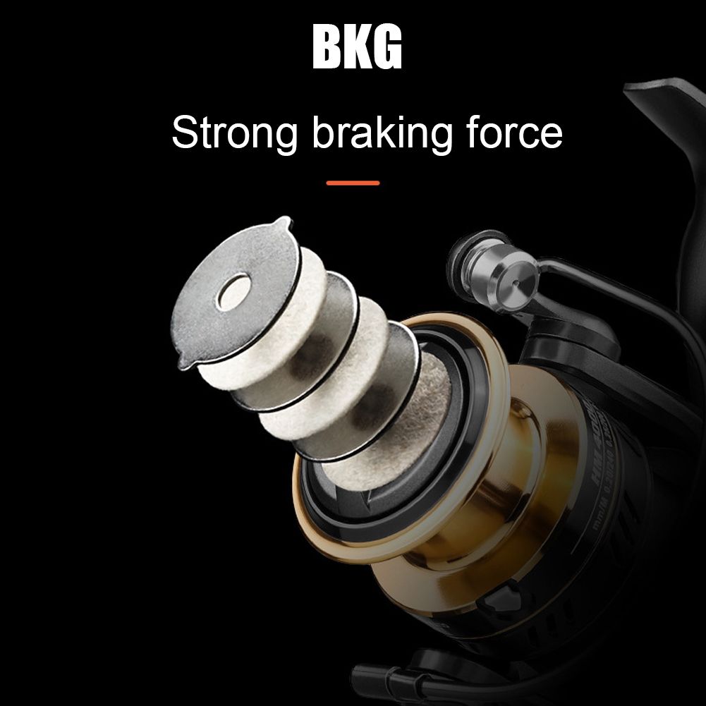 Fishing Reel Metal Spool Spinning Reel 10kg Max Dr