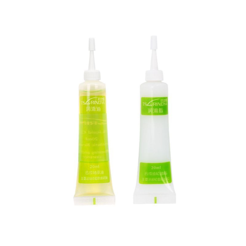 2 Pcs/set Fishing Reel Maintenance Lubricating Oil