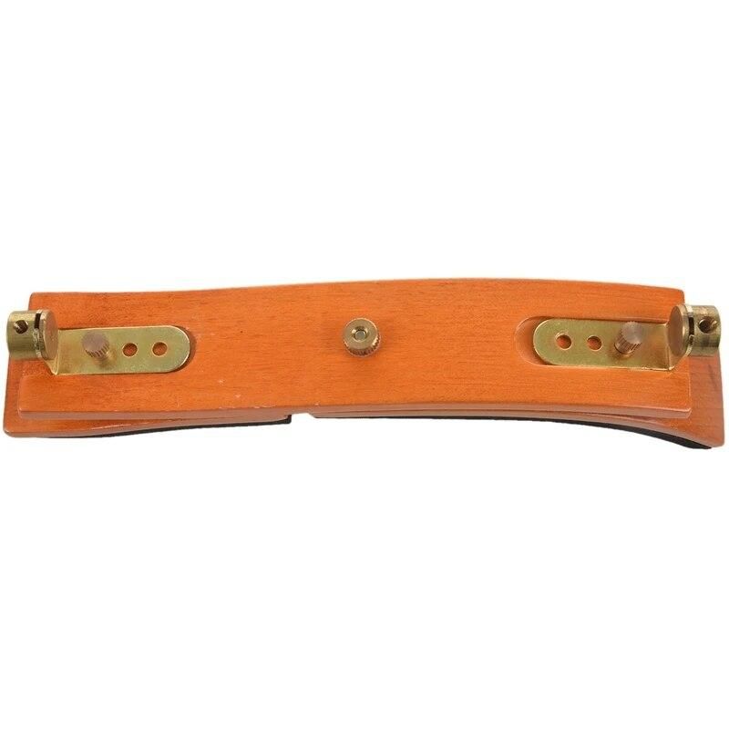 Violin Shoulder Pad Multi-Position Adjustable Maple Shoulder Pad German Style Violin Shoulder Pad for 3/4-4/4 Violin or 14 inch