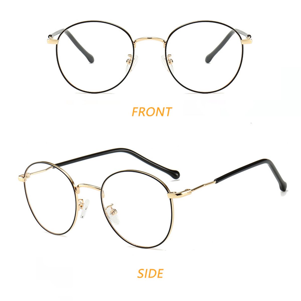 Functional Eyeglasses Metal Frame
