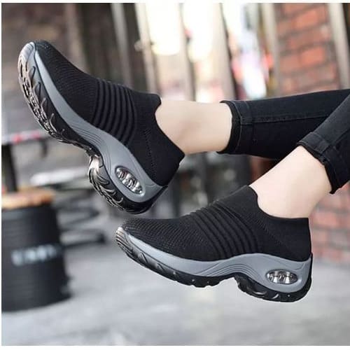 Women Fancy Sneakers With Wedge