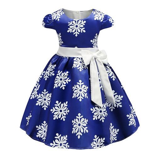 Dress Princess Dress Embroidered Flowers