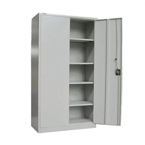 Full Height Swinging Door Office File Cabinet & Book Shelf