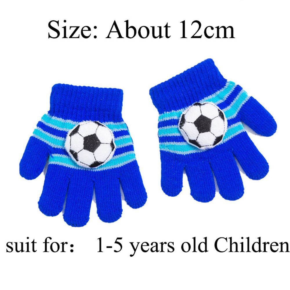 (1-5 Years)1Pair Winter Long-sleeved Mitten Waterproof Warm Adult Kids Boys Girls Gloves Ski Childr