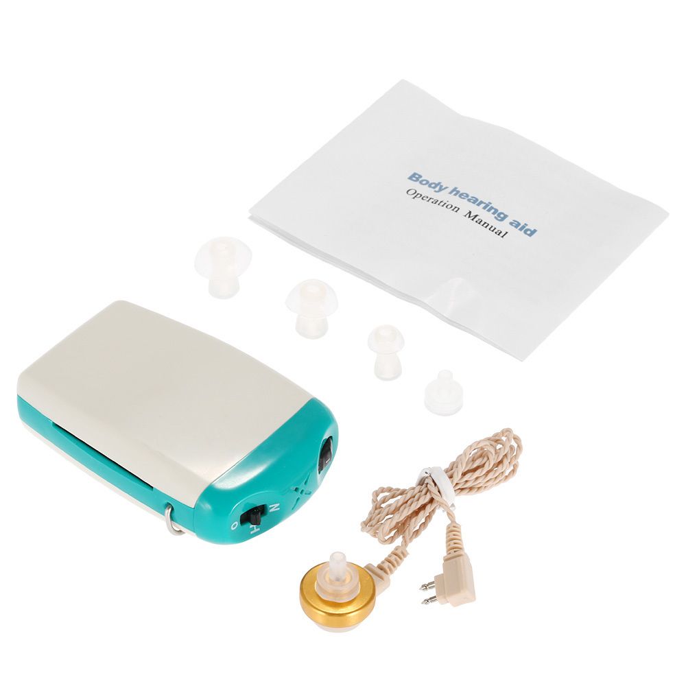 Pocket Hearing Aid Sound Amplifier For Severe Hearing Loss